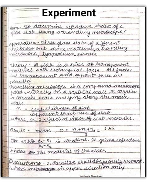 Image result for Class 12 Physics Practical Notes