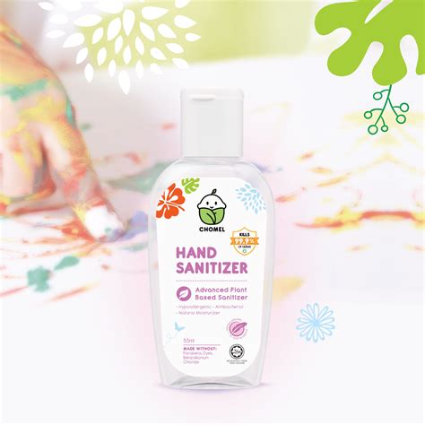 CHOMEL Kids Hand Sanitizer 70% Alcohol 55ml – ChomelBaby