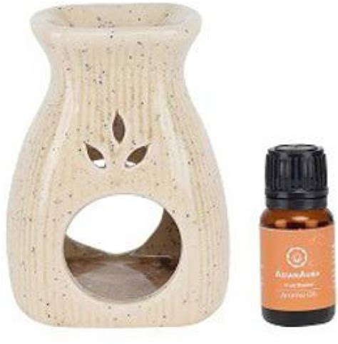 Asian Aura Aroma Oil Burner with 1 Candle & 1 Fragnance oil (Fruit ...