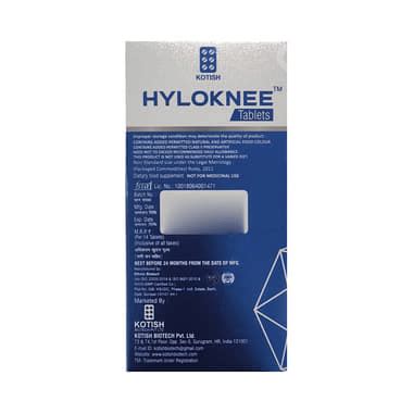 Hylo Knee Tablet 14 - Uses, Side Effects, Dosage, Price | Truemeds