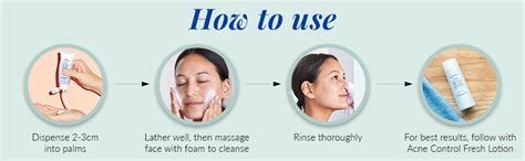 Dhc Acne Control Medicated Fresh Foaming Face Wash, Cleanser For ...