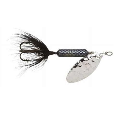 Yakima Bait Worden's Original Rooster Tail, Inline Spinnerbait Fishing Lure, Black, 1/24 oz ...