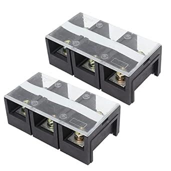 Cable Block Terminal Block, Universal M6 Iron Screw Double Lines Strip ...