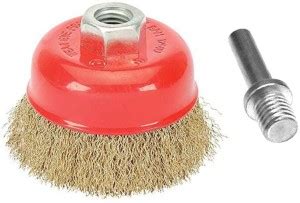 ISC Drill Attachment + Non Twisted (Brass Wire ) 3" (75mm) M-10 Thread ...