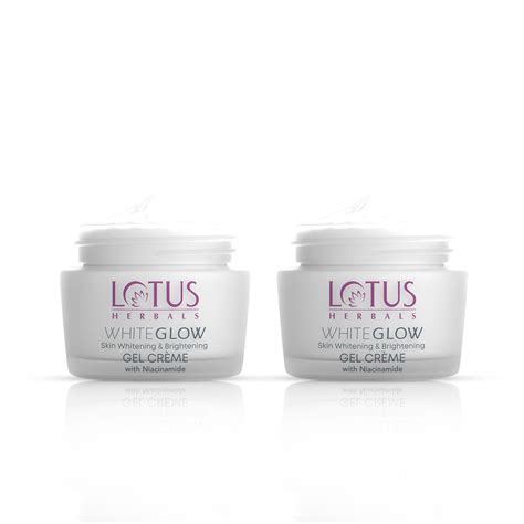 Lotus Herbals WhiteGlow Skin Whitening And Brightening Gel Cream ...