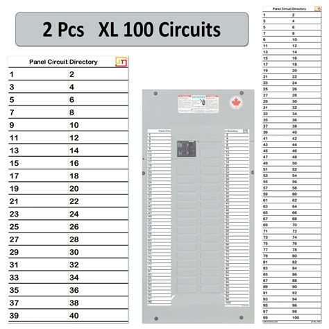 Electrical Panel Labels Template - Best Label Template
