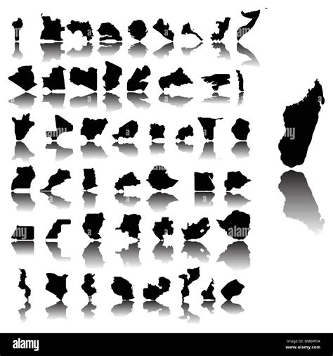 Maps of Africa Stock Vector Image & Art - Alamy
