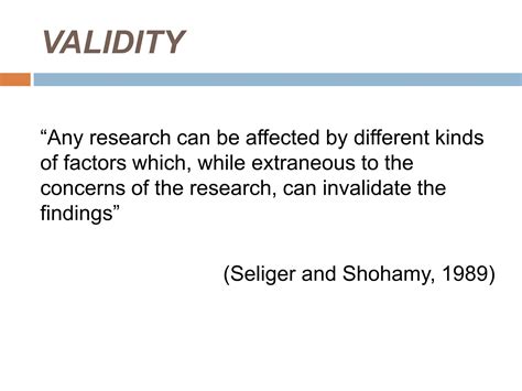RELIABILITY AND VALIDITY OF RESEARCH TOOLS.pptx - importance of reliability and validity in research