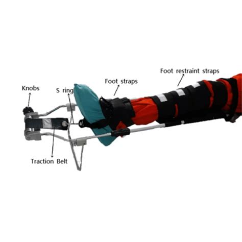 Hare Traction Splint Application 的图像结果