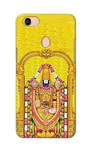 PRINTFIDAA Lord Tirumala Venkateswara Balaji Yellow Background Designer ...