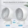 SMARTDEVIL USB Desk Fan, Small Portable Table Fan with Strong Wind ...