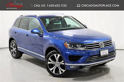 Used 2017 Volkswagen Touareg V6 Wolfsburg For Sale (Sold) | Chicago Auto Place LLC Stock #H8063B