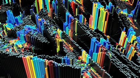 abstract, 3D, Blender, Colorful Wallpapers HD / Desktop and Mobile ...