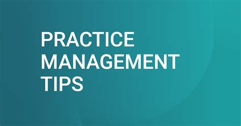 Image result for Practical Management Tips