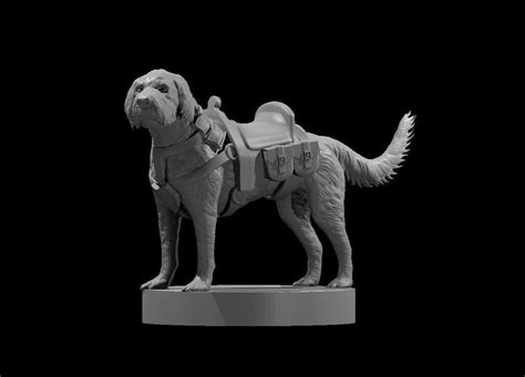 Buy Labradoodle Cockapoo Mix Mount Miniature Model for D&D Dungeons and ...