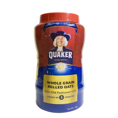 Quaker Old Fashioned Whole Grain Rolled Oats 1.2kg | Lazada PH