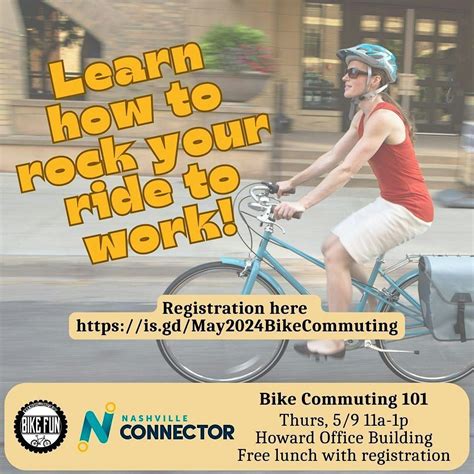 Bike Commuting 101, Howard Office Building, Nashville, 2 May 2025 ...