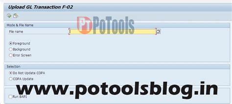Creation of file in CSI utility Tool and Upload ZBF07 in SAP Module