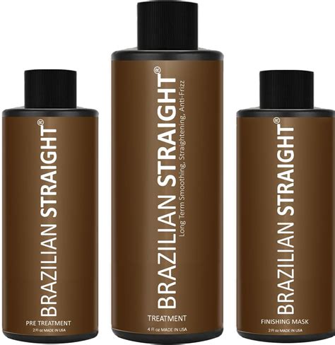 Amazon.com: Real BRAZILIAN STRAIGHT Keratin Blowout Complex Hair ...