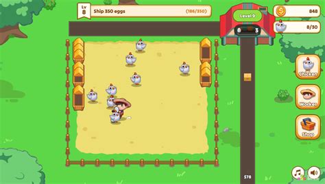 Игра Куриная Ферма (Chicky Farm) — играть онлайн бесплатно