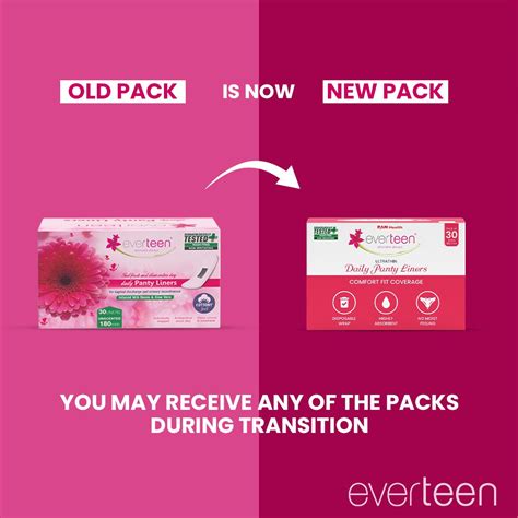 Buy everteen Daily Panty Liners with Neem and Aloe Vera for Women