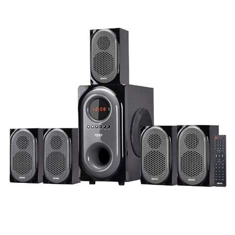 Onix OHT-150 50 Watts 5.1 Channel Multimedia Speaker System with USB/SD ...