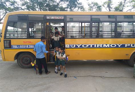 Safe & Convenient School Transport Facility at JPS in Sonarpur