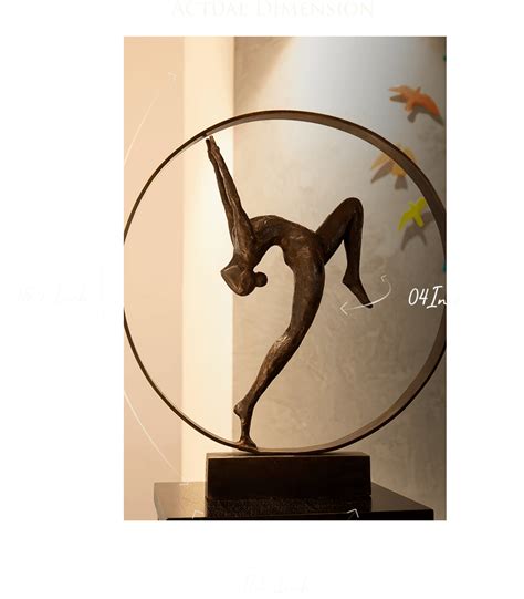Buy Abstract rhythm of life bronze statue at GART