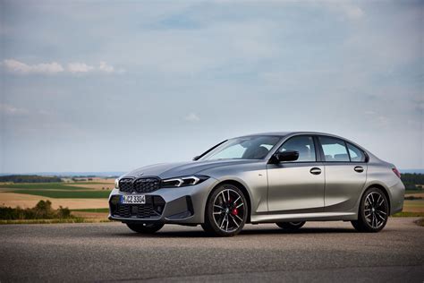 2023 BMW M340i xDrive Sedan shown in Frozen Pure Grey