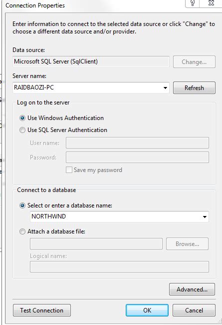 Image result for Visual Studio Local Database SQL