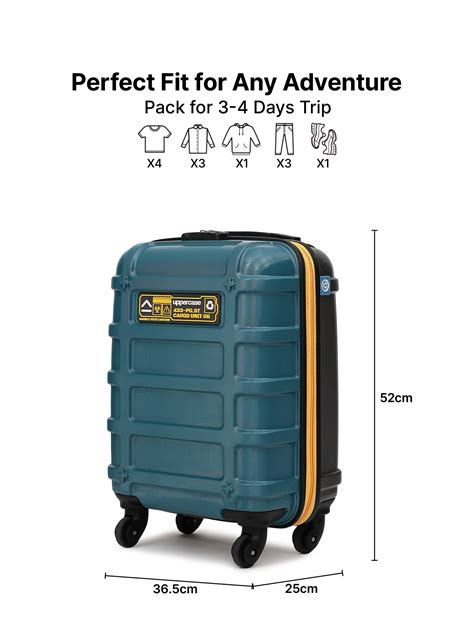Cargo Teal Cabin Trolley Bag | Buy Online