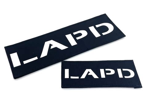 JADE fabbrica 実物生地仕様 LAPD SWAT パッチ S、Lサイズ2枚セット | KNIGHT KINGZ AIRSOFT BASE店