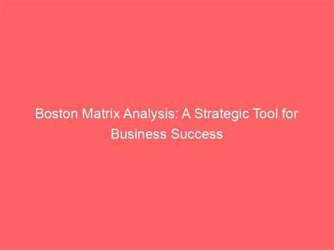 Image result for Boston Matrix Explained