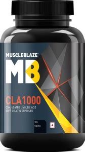 MUSCLEBLAZE CLA 1000, Fat Burner, Supports Weight Loss, Fuels ...