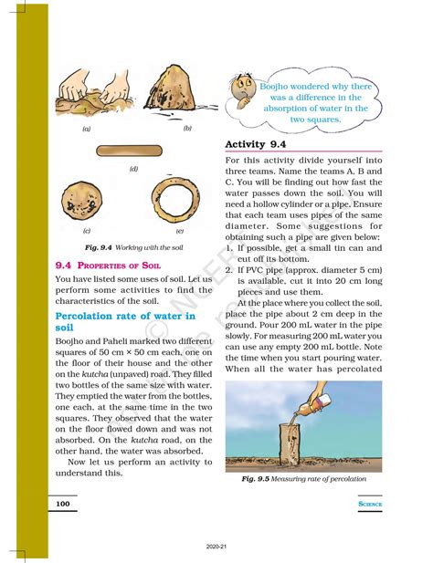 Soil - NCERT Book of Class 7 Science