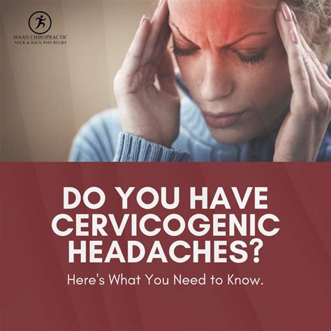 How chiropractic treatments can ease cervicogenic headaches | Maan Chiropractic posted on the ...