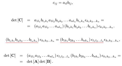 linear algebra - Binet's Formula Proof (Einstein notation, Levi-Civita ...
