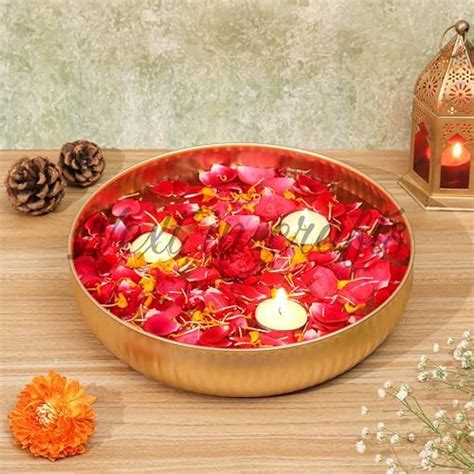 Buy Next In Crafts Austin Round Hammered Traditional Designer Bowl ...