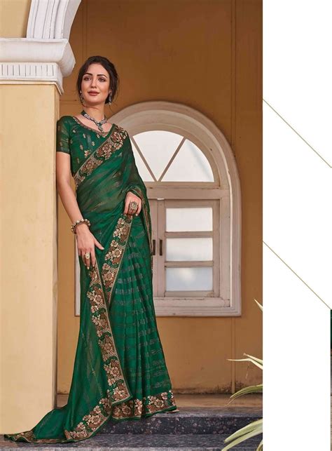 Kalista Mausam Silk Heavy Border Work Designer Saree Collection