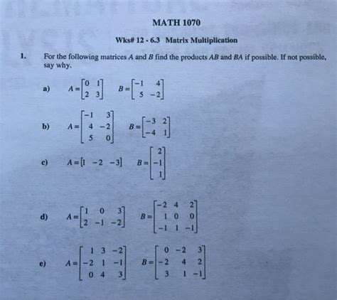 Basic Matrix Math 的图像结果