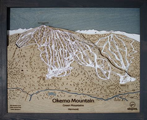 Okemo Mountain Trail Map