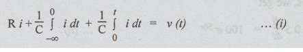 Transients when the excitation is exponential function - Worked Example ...