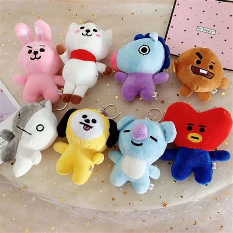 Buy BTS BT21 Stuffed Toy Key Chain - Karnival – lovekarnival