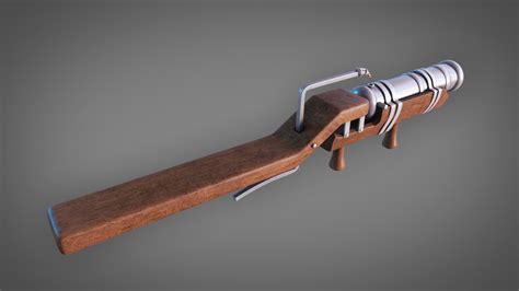 3D model Medieval Firearm HandCannon 3D Model Lowpoly VR / AR / low-poly | CGTrader