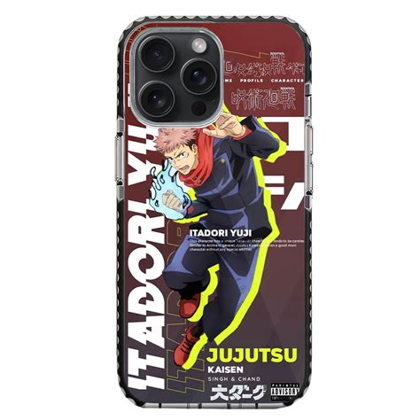 Itadori Yuji Jujutsu Kaisen JJK Anime iPhone 15 Pro Stride Phone Case ...