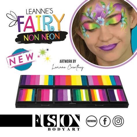 Leanne's Fairy Collection Petal Palette NON NEON - The Paint and Party ...