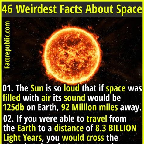 46 Weirdest Facts About Space That Will Rock Your World