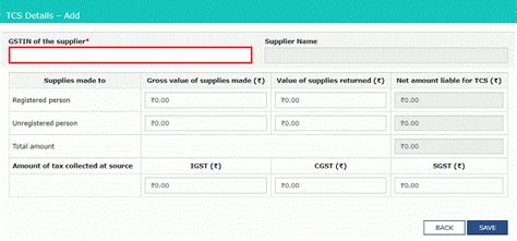 Form GSTR-8 Statement of TCS – GST – How to file & FAQs
