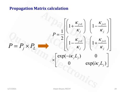 Image result for Transmission Matrix Method
