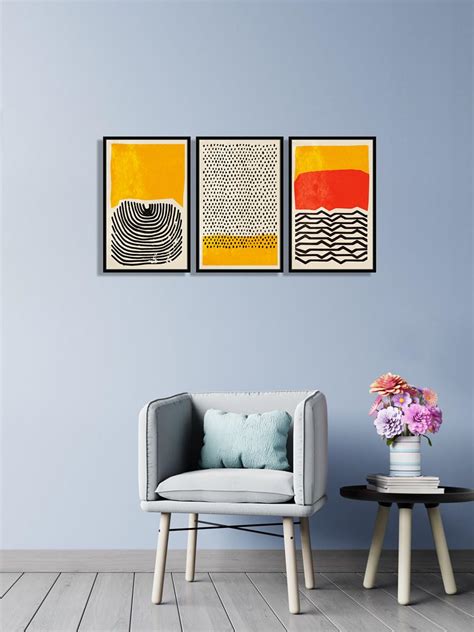 999STORE Black Frames paintings with frame wall paintings Abstract ...